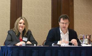 Miichelle Mahoney and Eddie Sheehy