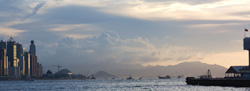 Sunset from Kowloon