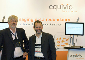 Chris Dale and Warwick Sharp of Equivio