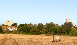 Orford Castle and Church