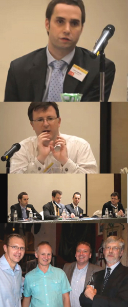 Dmitri Hubbard, Eddie Sheehy, Technology Panel, Nuix party Dmitri Hubbard, Eddie Sheehy, Technology Panel, Nuix party