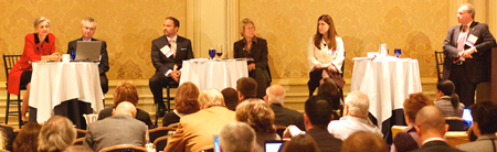 Judge Rosenthal left) and Judge Scheindlin (centre)