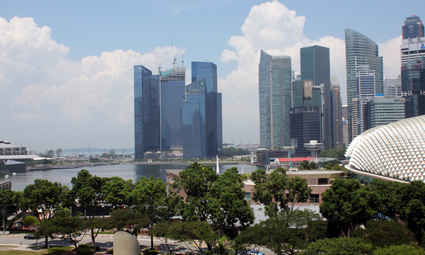 View from my room in Singapore 1