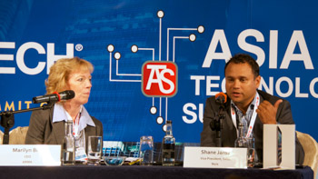 Marilyn Bier and Shane Jansz