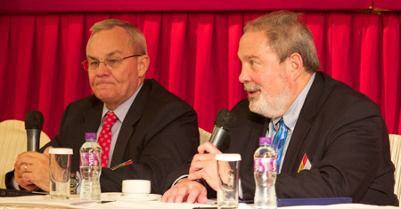 Browning Marean and Judge Waxse in Kong Kong June 2011