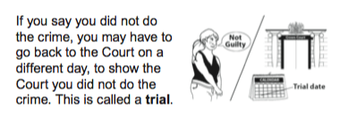 MoJ guide to criminal proceedings